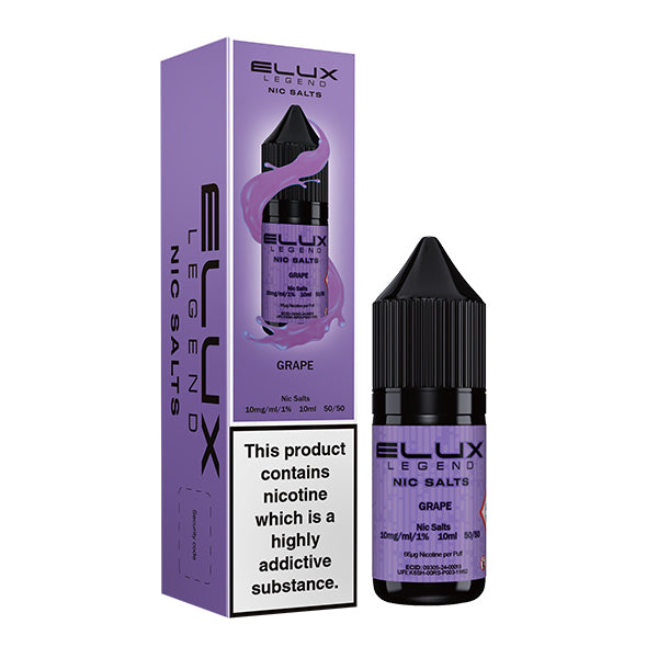 Elux Legend - Grape 10ml E-liquid Salt Nic