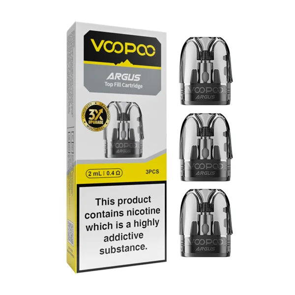 voopoo argus pod 3ml Buy VOOPOO Argus Pod Cartridge for Argus P1 / Z / G / Pod SE 3ml 0.4ohm main image 0