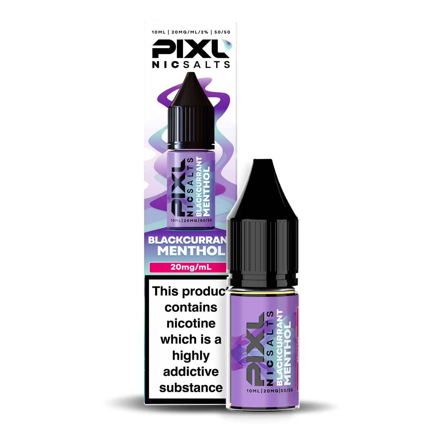 PIXL Nic Salts - Blackcurrant Menthol
