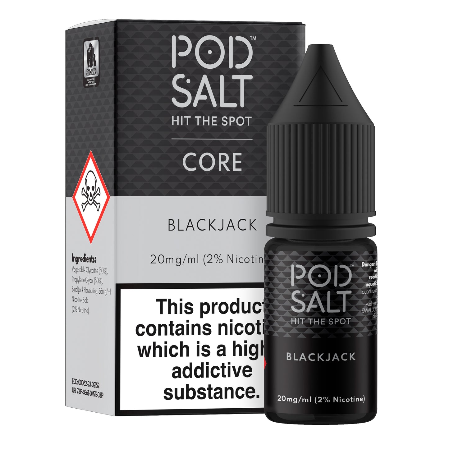 Pod Salt - Black Jack E-liquid