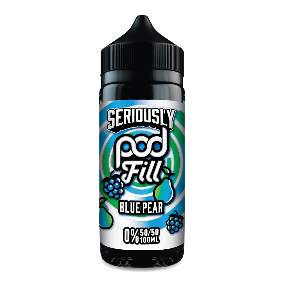Seriously Doozy Pod Fill - Blue Pear 120ml 50/50 Shortfill