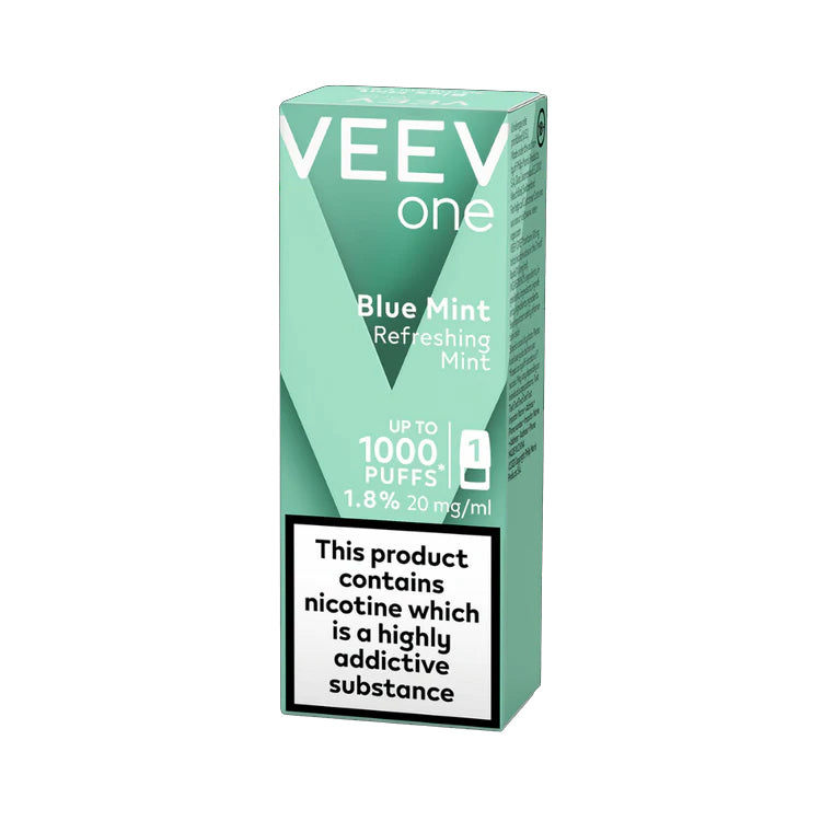 VEEV ONE - Blue Mint - 2ml Pre-filled Pod x 1 (Pack) - Ubervape