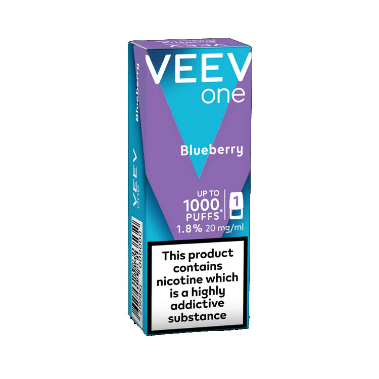 VEEV ONE - Blueberry - 2ml Pre-filled Pod x 1 (Pack) - Ubervape