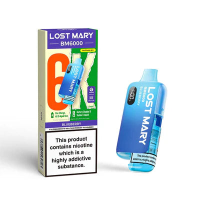 Lost Mary BM6000 - Rechargeable Replacement Pod Device - Blueberry