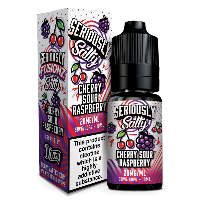 Seriously Fusionz - Cherry Sour Raspberry E-liquid Salt Nic