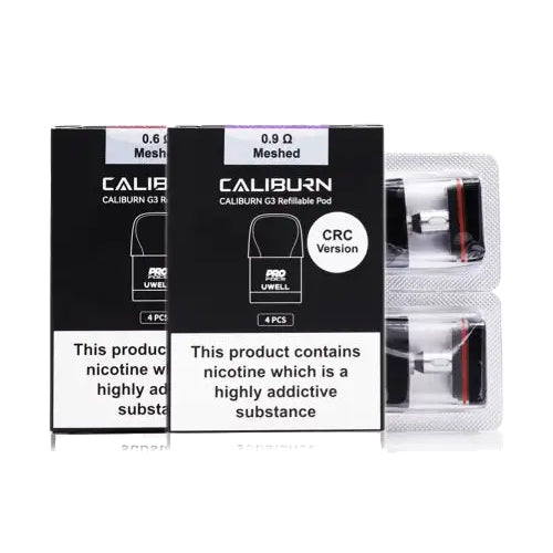 Uwell Caliburn G3 Replacement Pods x 4 (Pack)