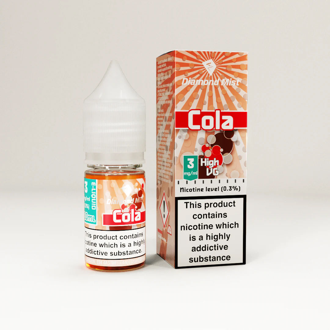 Diamond Mist E Liquid High VG - Cola 3mg