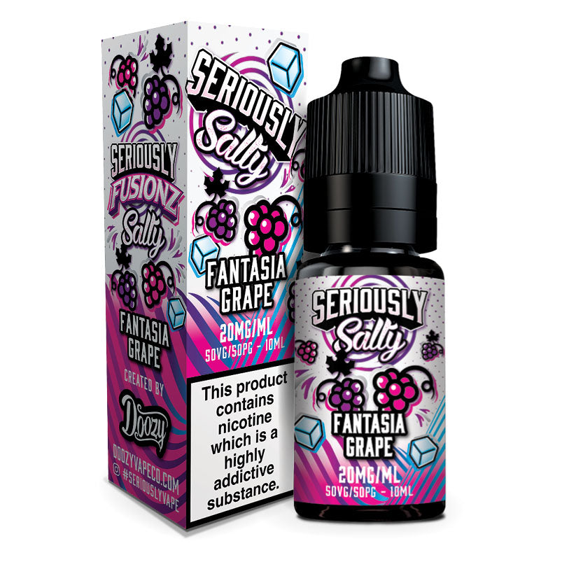Seriously Fusionz - Fantasia Grape E-liquid Salt Nic