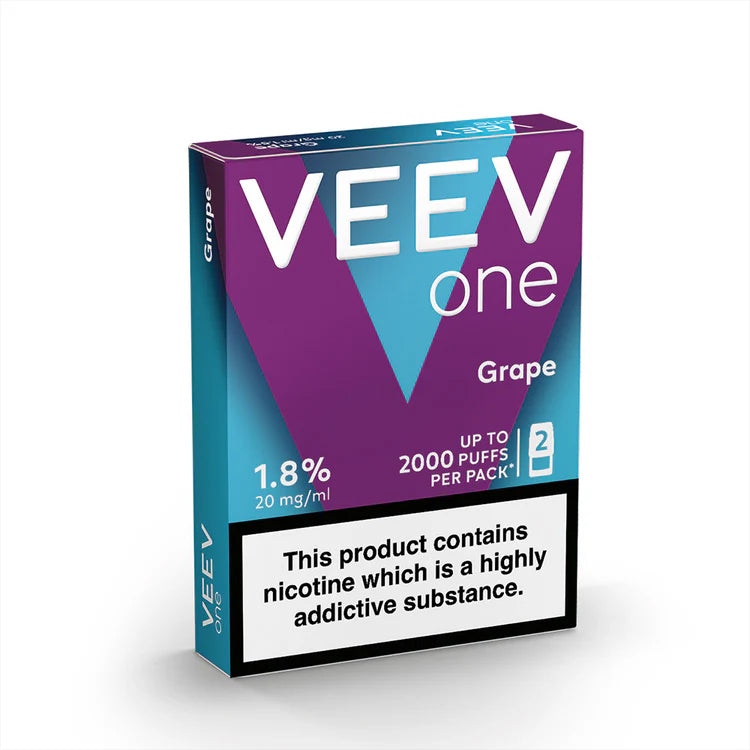 VEEV ONE - Grape - 2ml Pre-filled Pods x2 (Pack)