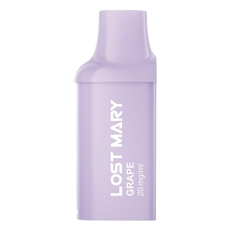 Lost Mary BM600 Pods - Grape - 2ml Pre-filled Pods x2 (Pack) Lost Mary BM600 Pods - Grape - 2ml Pre-filled Pods x2 (Pack)