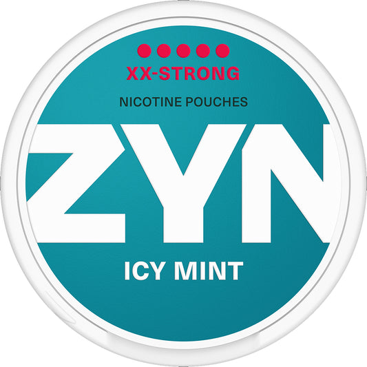 ZYN Nicotine Pouches - Icy Mint XX-Strong 12.5mg (Pack of 21)