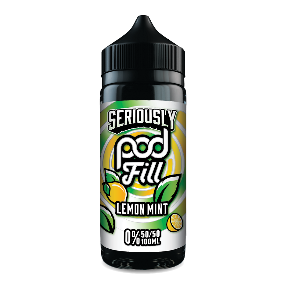 Seriously Doozy Pod Fill - Lemon Mint 120ml 50/50 Shortfill