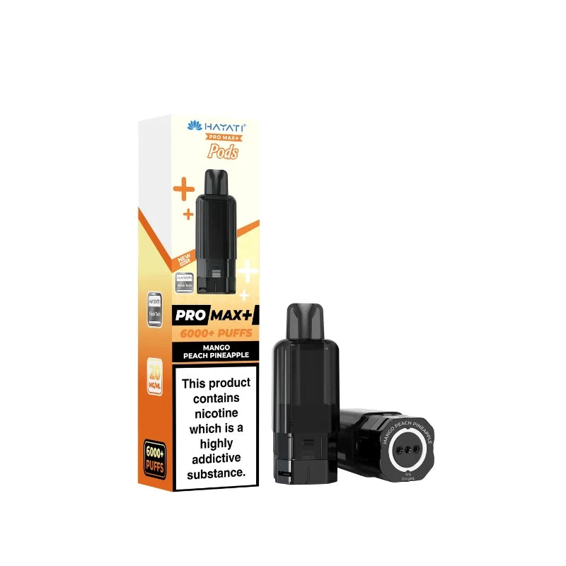 Hayati Pro Max Plus - Refill Pack - Mango Peach Pineapple