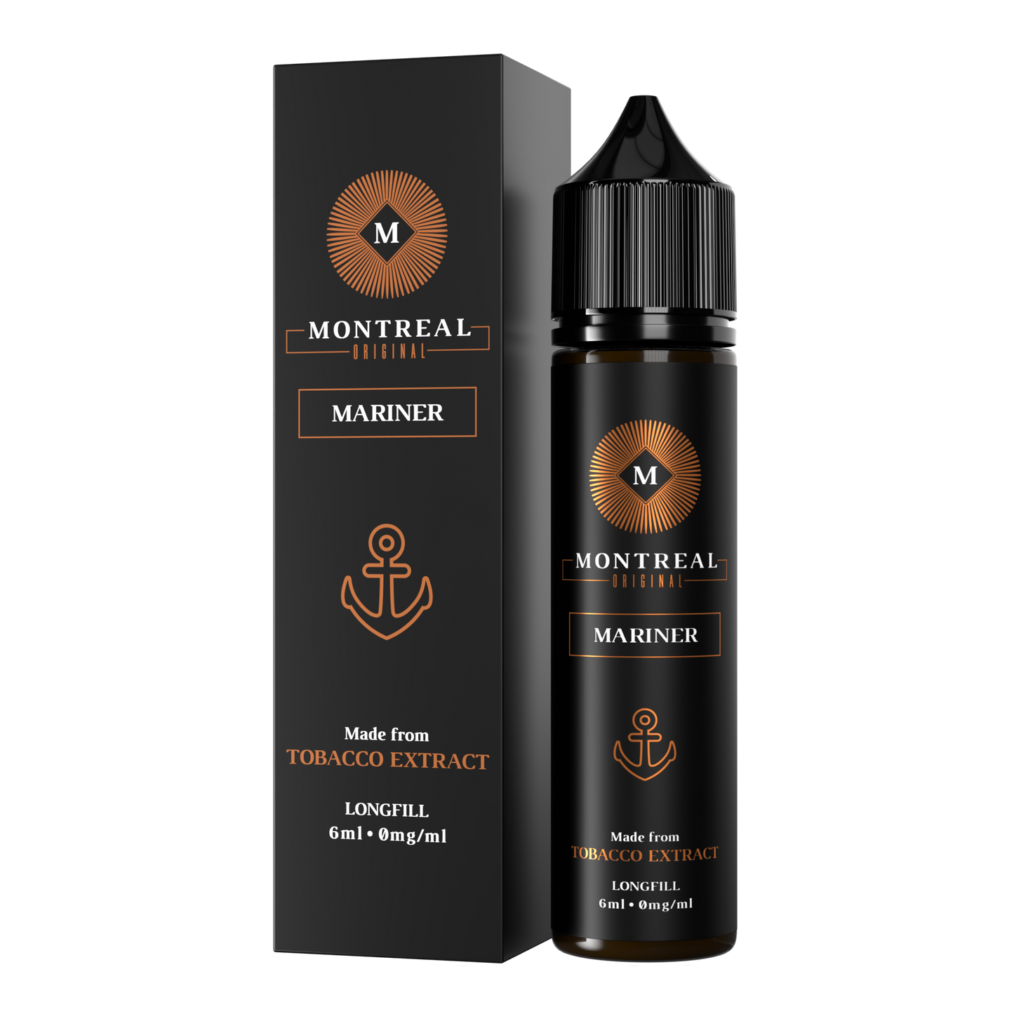 Montreal Original - Mariner - 6ml E-liquid Concentrate - 60ml Longfill - Ubervape