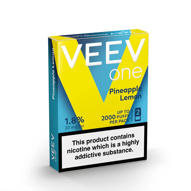 VEEV ONE - Pineapple Lemon - 2ml Pre-filled Pods x2 (Pack)