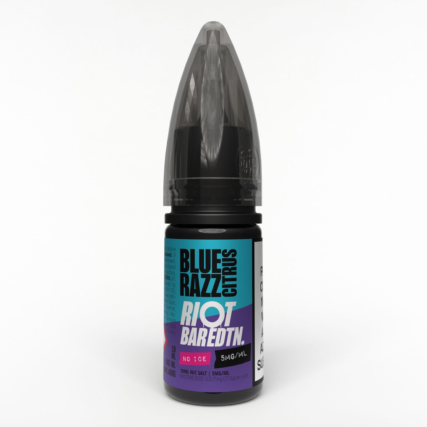 Riot Squad Bar EDTN No Ice - Blue Razz Citrus E-liquid 10ml - Ubervape