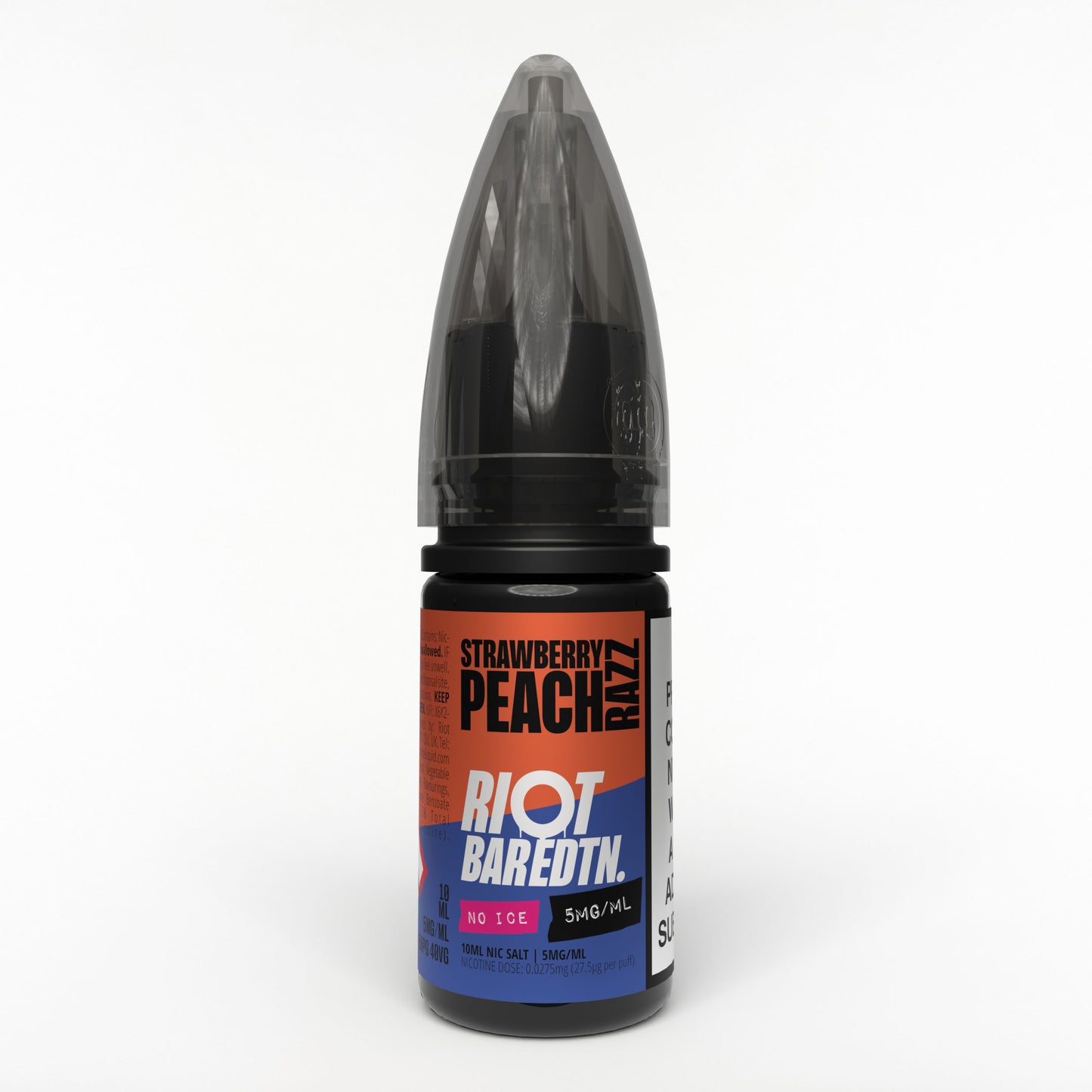 Riot Squad Bar EDTN No Ice - Strawberry Peach Razz E-liquid 10ml - Ubervape