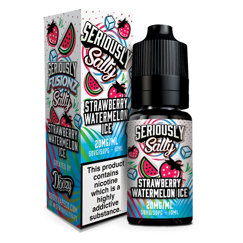 Seriously Fusionz - Strawberry Watermelon Ice E-liquid Salt Nic