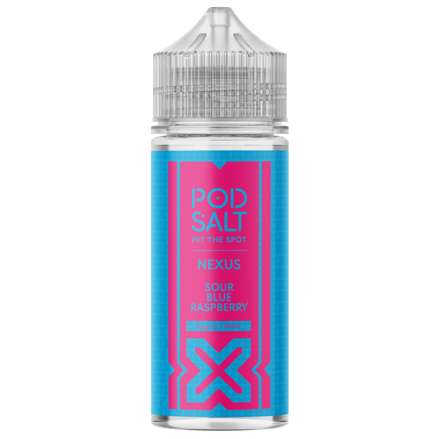 Pod Salt Nexus - Sour Blue Raspberry E-liquid 120ML Shortfill