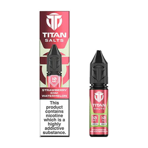 Titan Salts - Strawberry Kiwi Watermelon 10ml E-liquid Salt Nic - Ubervape