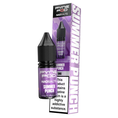 Pyne Pod Nic Salts - Summer Punch E-liquid Salt Nic