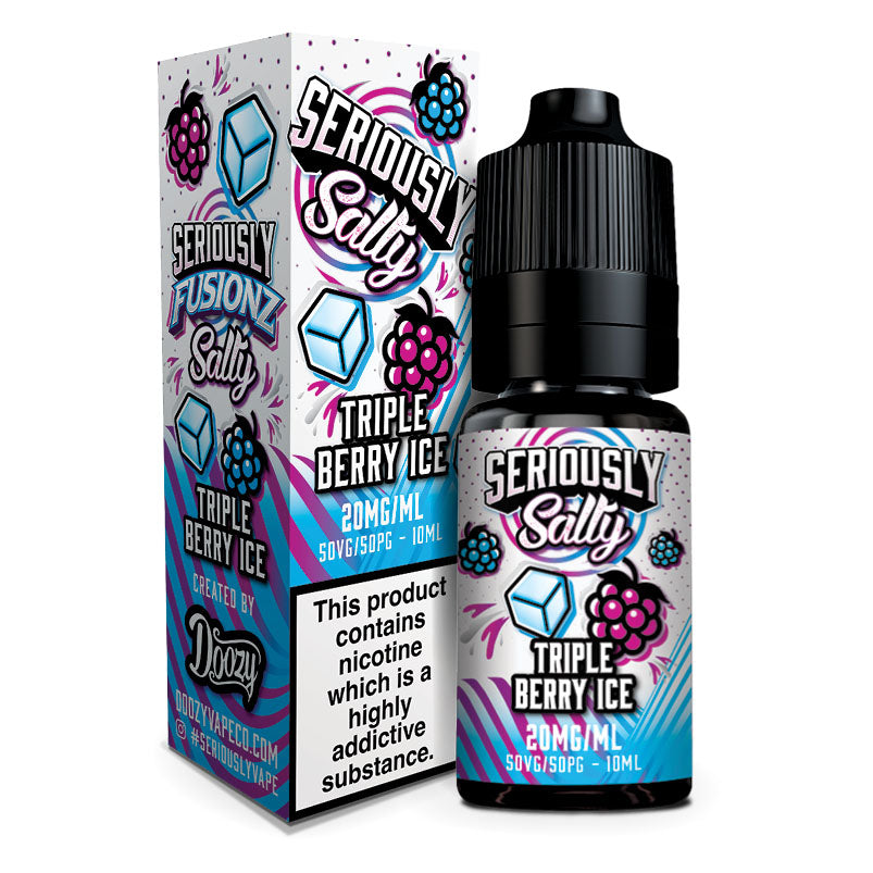 Seriously Fusionz - Triple Berry Ice E-liquid Salt Nic