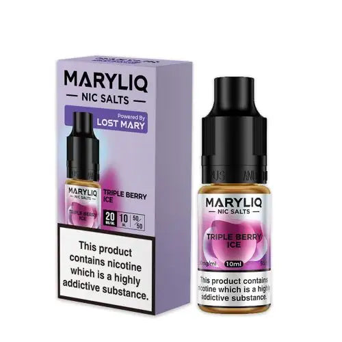 Lost Mary MARYLIQ - Triple Berry Ice 10ml E-liquid Salt Nic
