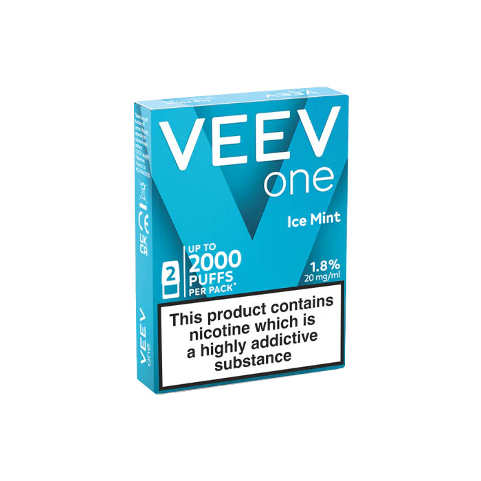 VEEV ONE - Ice Mint - 2ml Pre-filled Pods x2 (Pack)