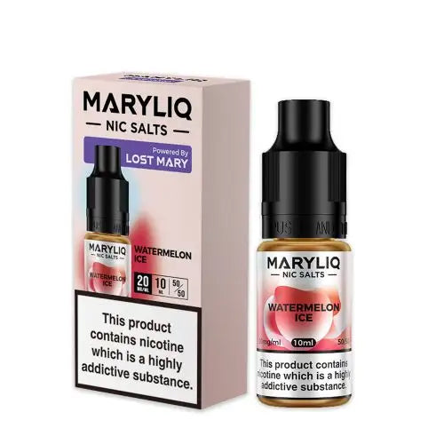 Lost Mary MARYLIQ - Watermelon Ice 10ml E-liquid Salt Nic