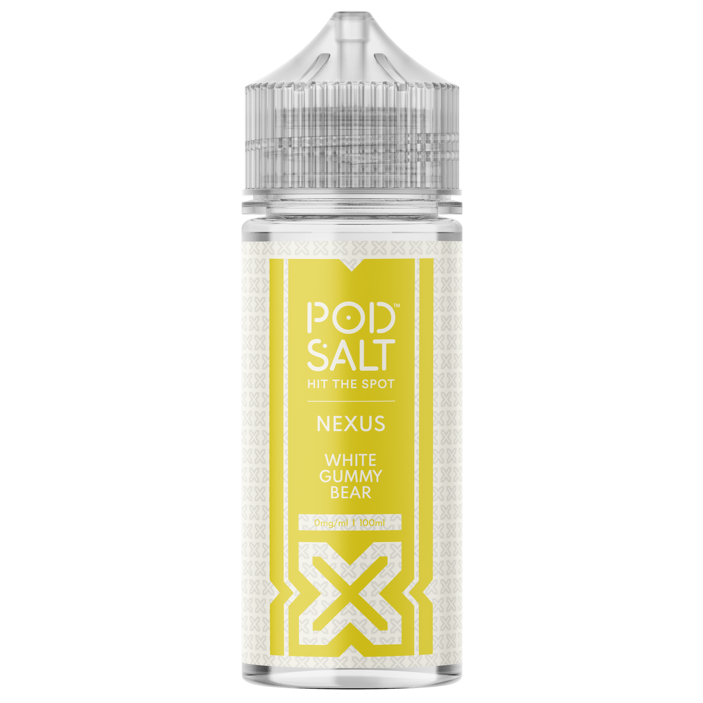 Pod Salt Nexus - White Gummy Bear E-liquid 120ML Shortfill