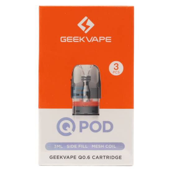 Geekvape Q Pods Side Fill 3ml x 3 (Pack) Geekvape Q Pods Side Fill 3ml x 3 (Pack)