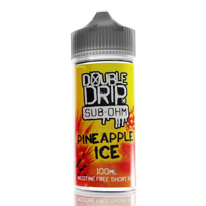Double Drip Pineapple Ice E-liquid 120ml Shortfill