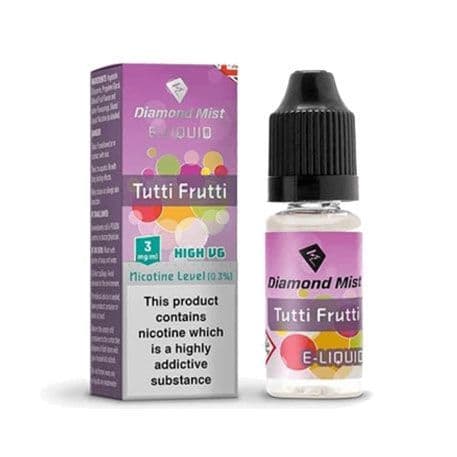 Diamond Mist E Liquid High VG - Tutti Frutti 3mg