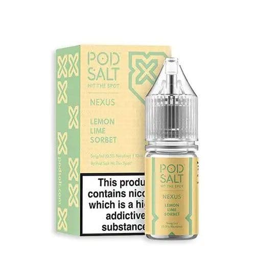Pod Salt Nexus - Lemon Lime Sorbet E-liquid Salt Nic