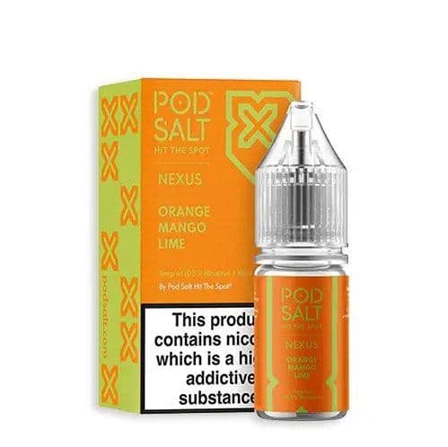 Pod Salt Nexus - Orange Mango Lime E-liquid Salt Nic