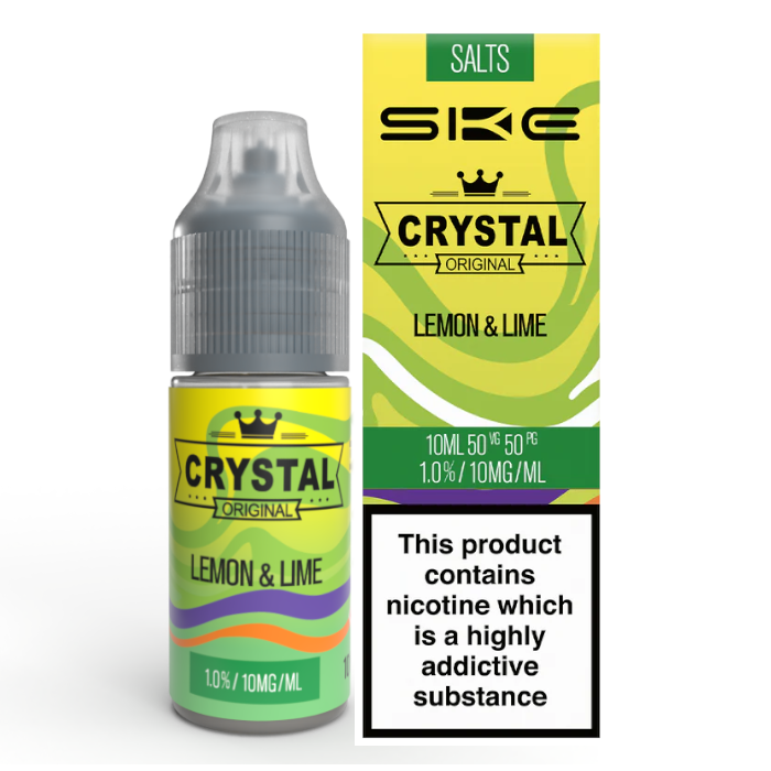 SKE Crystal Salts - Lemon & Lime E-liquid 10ml