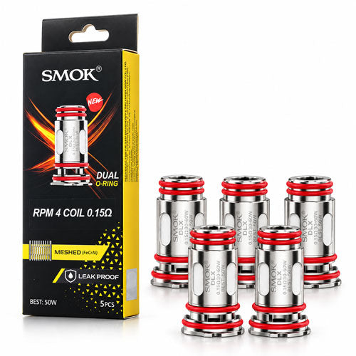 SMOK RPM 4 Replacement Mesh Coils (5 Pack)