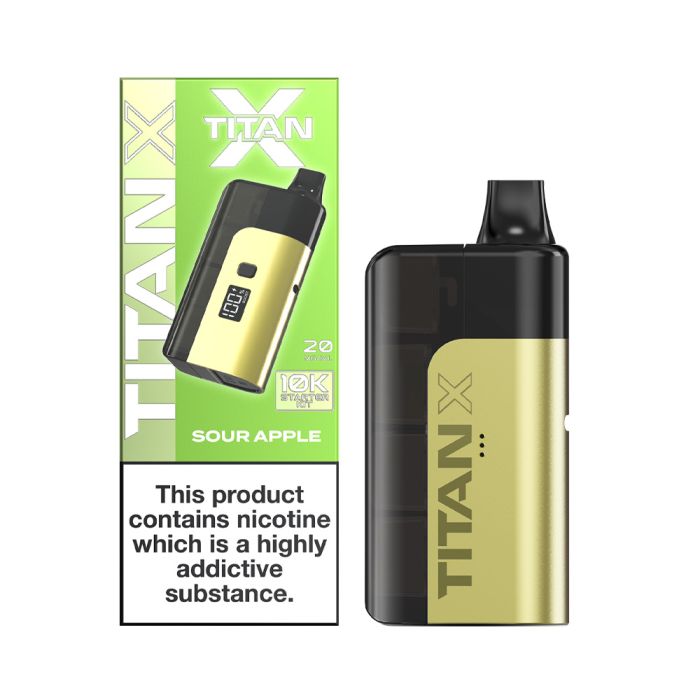 Titan X 10K - Replacement Pod Device - Sour Apple