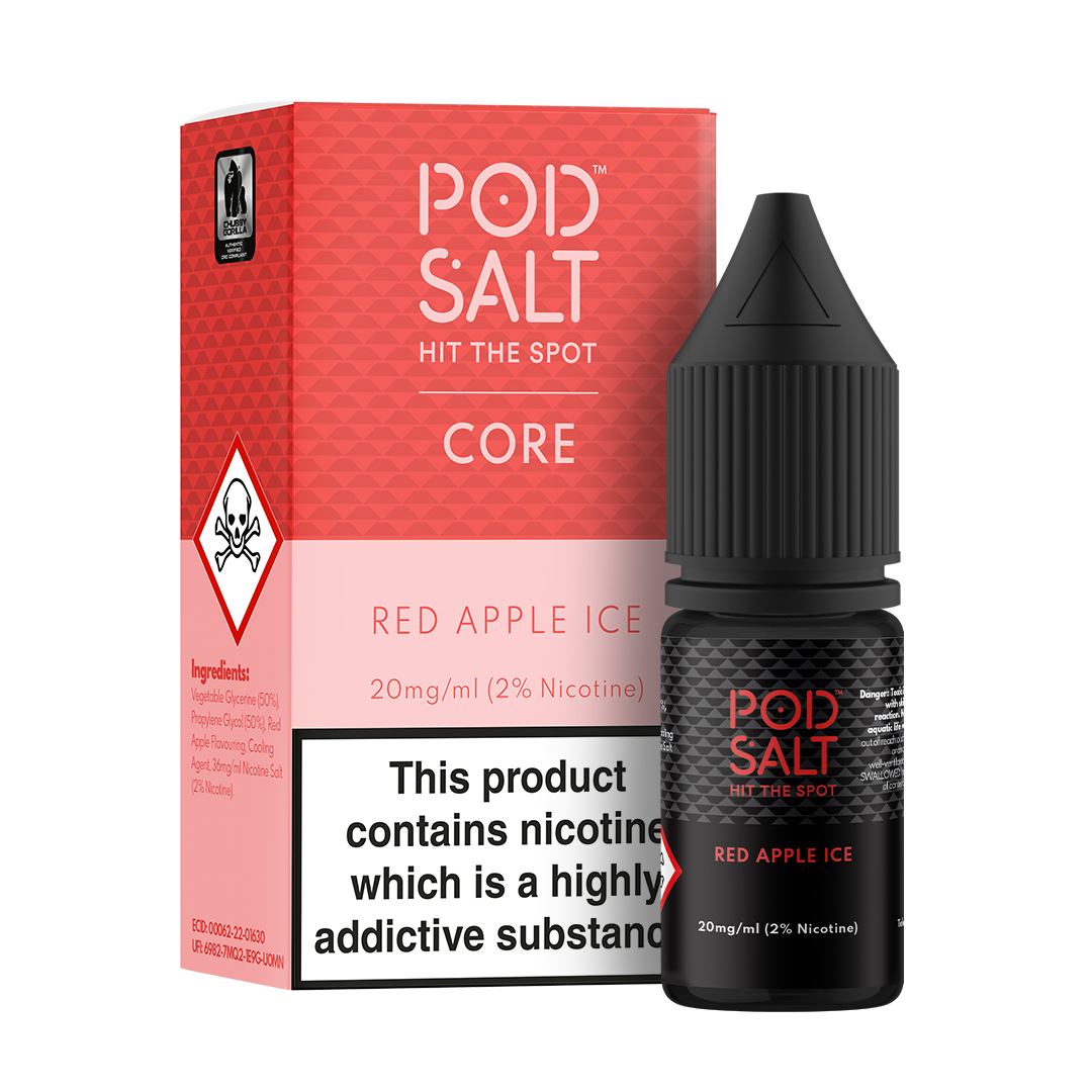 Pod Salt - Red Apple Ice E-liquid