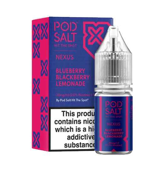 Pod Salt Nexus - Blueberry Blackberry Lemonade E-liquid Salt Nic