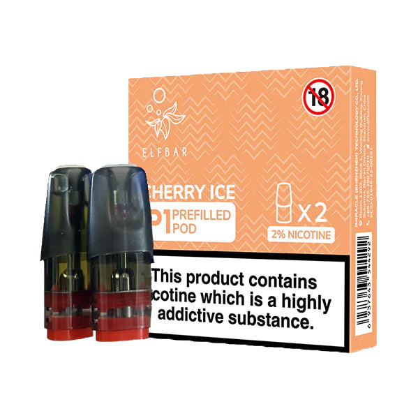Elf Mate 500 - Cherry Ice P1 Liquid Pods x2 (Pack)