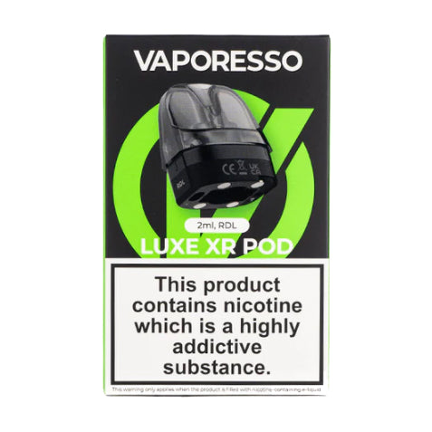 Vaporesso LUXE XR - Empty Pods - 2ml or 5ml x 2 (Pack) Vaporesso LUXE XR - Empty Pods - 2ml or 5ml x 2 (Pack)