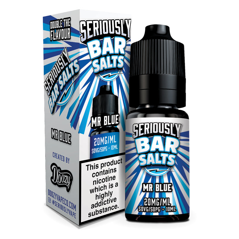 Seriously Bar Salts - Mr Blue E-liquid Salt Nic