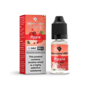 Diamond Mist 20mg Nic Salts - Apple - Ubervape