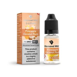 Diamond Mist 20mg Nic Salts - Pineapple Coconut Rum