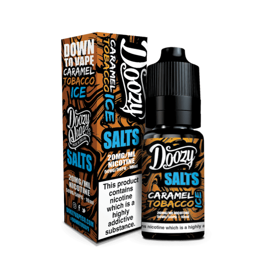 Doozy Vapes - Caramel Tobacco Ice E-liquid Salt Nic