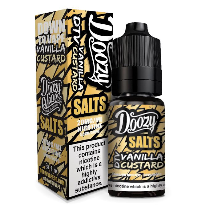 Doozy Vapes - Vanilla Custard E-liquid Salt Nic
