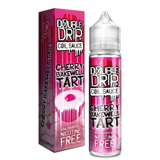 Double Drip Cherry Bakewell Tart E-liquid 60ml Shortfill