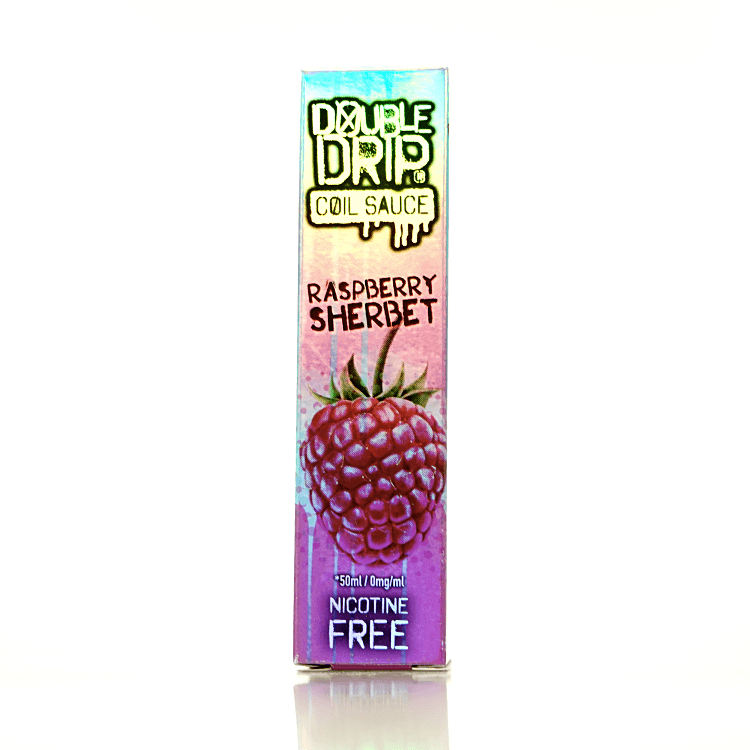 Double Drip Raspberry Sherbet E-liquid 60ml Shortfill