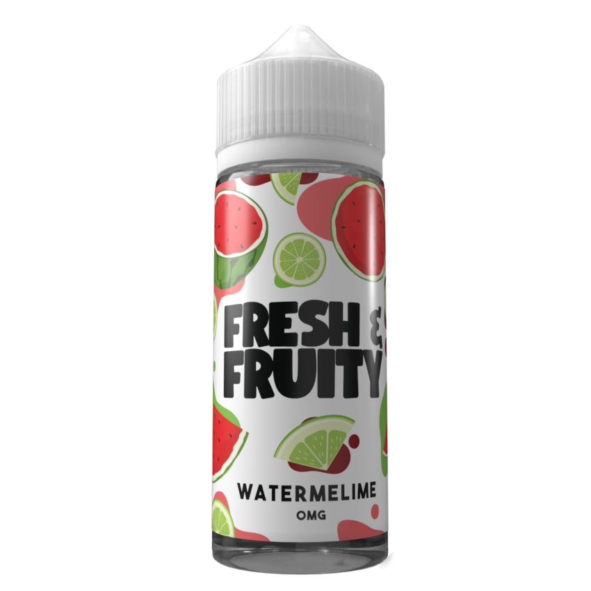 Fresh & Fruity  - Watermelime E-liquid 120ML Shortfill